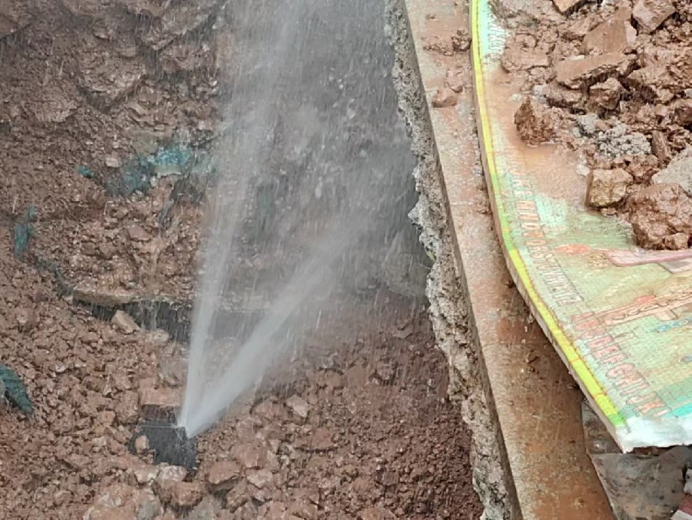 比如县消防水管漏水检测定点开挖